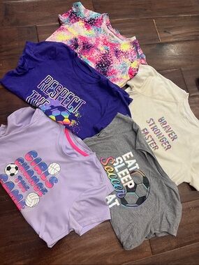 Place Girls' Sports Athletic soccer Tee Set of 5